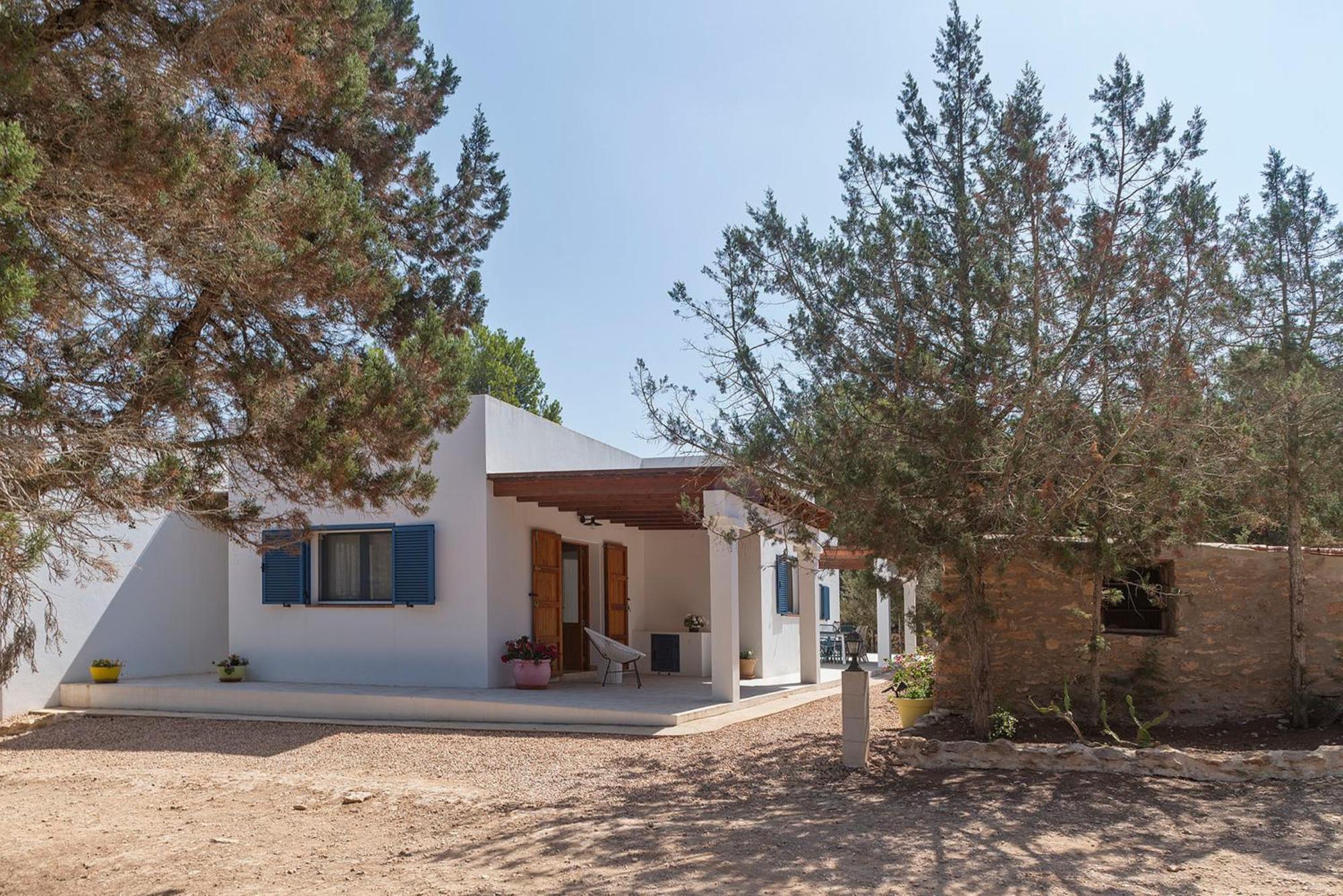 Es Lliri Blanc Villa Cala Saona Exterior foto