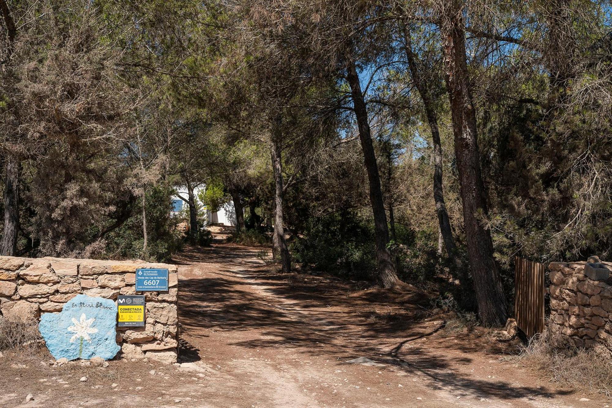 Es Lliri Blanc Villa Cala Saona Exterior foto